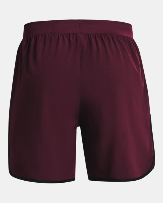 Men's UA HIIT Woven 6" Shorts, Maroon, pdpMainDesktop image number 6